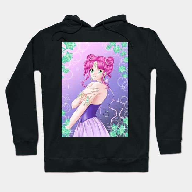 Lady Suisen Hoodie by AudreyWagnerArt